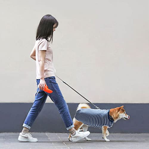 Erholungsanzug für Hunde,Chirurgische Genesungsanzug für Hunde Katzen nach der Operation,Kegel E-Halsband Alternative,Postoperative Bauchwunden Beschützer,Verhindern Lecken für Hündin Rüde Haustiere