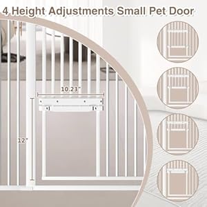 71extratallcatgatefordoorway48825433widenojumpingovernosqueezethroughindoorpetgatebarrierforcatsbabytemporarybabypressuremountedgatesforkidsorpetsdogswhite  Cucciolini Doodles   cucciolini doodles