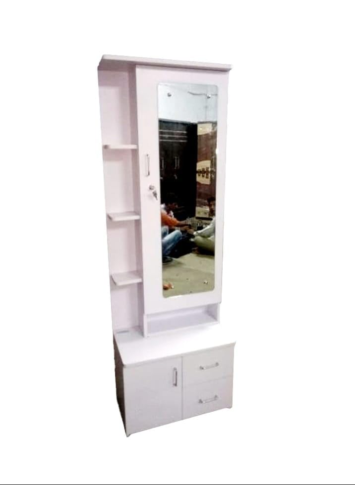 illfordd furniture dressing table with mirror and storage for women/dresser organizer