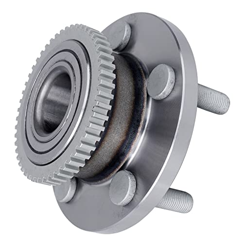 Image of Detroit Axle - Pair Front Wheel Bearing Hubs for 2015-2020 Ford Mustang