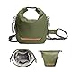 K&F Concept Kameratasche, Modische Umhängetasche, Tragbare Leichte Camera Bag, Geeignet für Kleine Liner Bag mit Spiegellose Kamera (Grün)