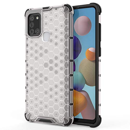 Image of Glasgow Back Case Cover Designed for Samsung Galaxy A21s - Transparent