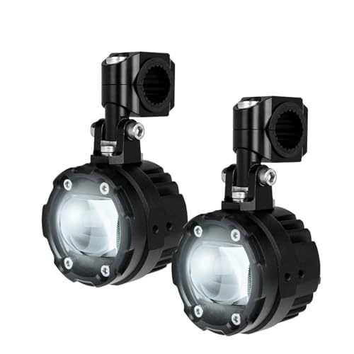 Luces auxiliares moto para solucionar la falta de luz en carretera