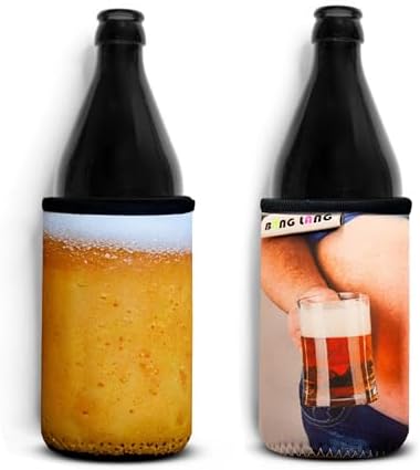 Bild 31 - Bäng Läng Flaschenkühler für Bierflaschen und Dosen – (0,5l) – Langhaltende Kühle, Beer 2025, 4stk.
