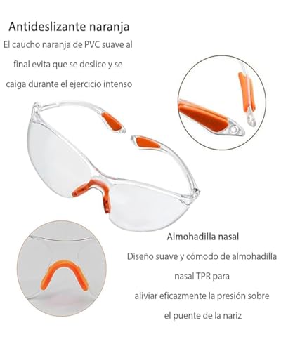 Mejores review On-line Gafas de seguridad transparentes comprados en linea. 6 Imagen adicional