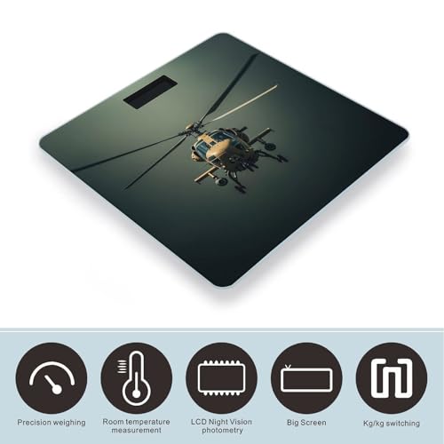 Báscula Digital de Baño Helicopter Precisa miniatura 3