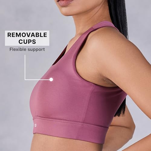 Image of Kica Crostini Full Coverage Sports Bra - High-Impact Support & Quick-Dry KICASKN Fabric