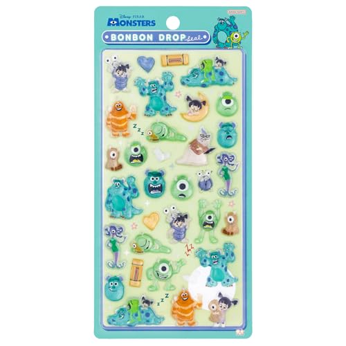 サンスター文具 ディズニー シール ボンボンドロップシール モンスターズ･インク S8812080のサムネイル