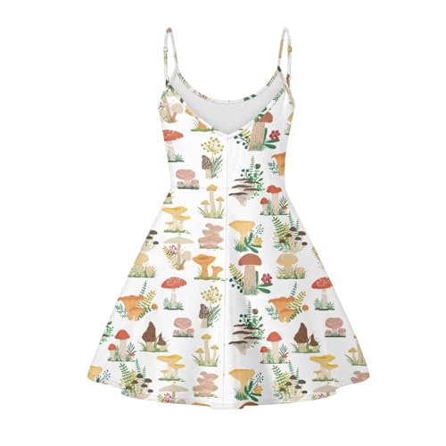 Image of Coloranimal Women's Summer Sleeveless Casual Swing Dresses with Loose Fit Beach Sundress