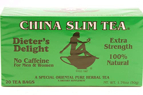 China Slim Tea (Extra Strength/ 20-ct) - 1.7oz (Pack of 3)