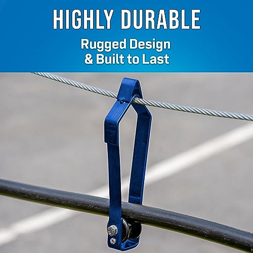 Rouleaux de câble Jonard Tools CR-150/6 robustes en acier pour lignes 2.5 cm