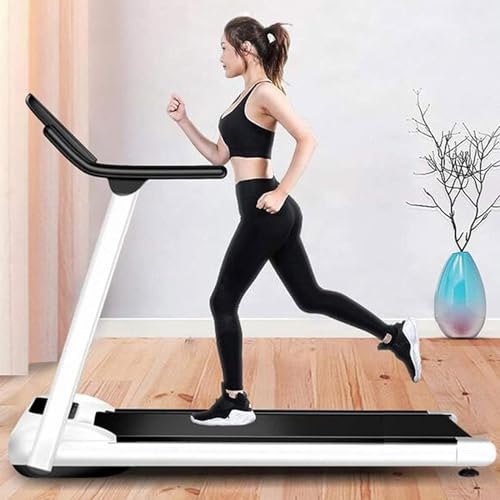 Image of Electric Treadmill-Ultra-Thin Mute Folding Walking Treadmill - for Home /Office Portable Fitness Equipment-Small Unisex Walking Machine