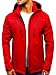 Produktbild BOLF Herren Softshell Funktionsjacke Kapuze Outdoor Sportlicher Stil Nature 5427 Rot XXL [4D4]