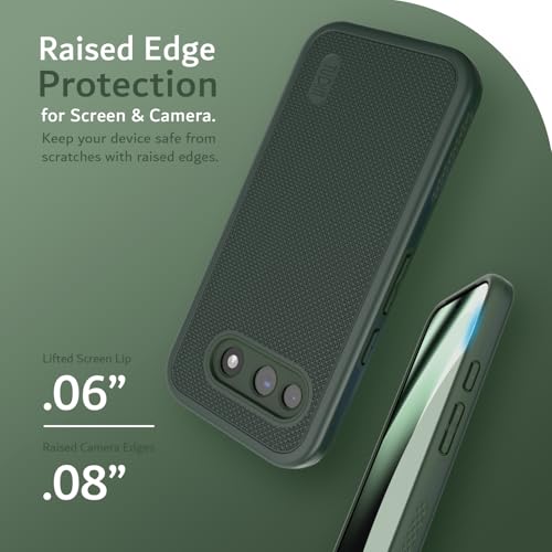 Image of TUDIA MergeGrip Magsafe Compatible for Google Pixel 10a Case - Pine Green