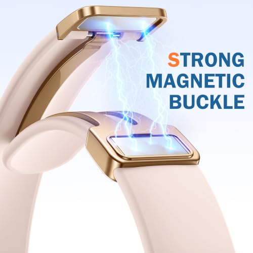 Charlam Slim Silicone Magnetic Band Compatible with Apple Watch Bands Women by Charlam - Used condition - Image 3