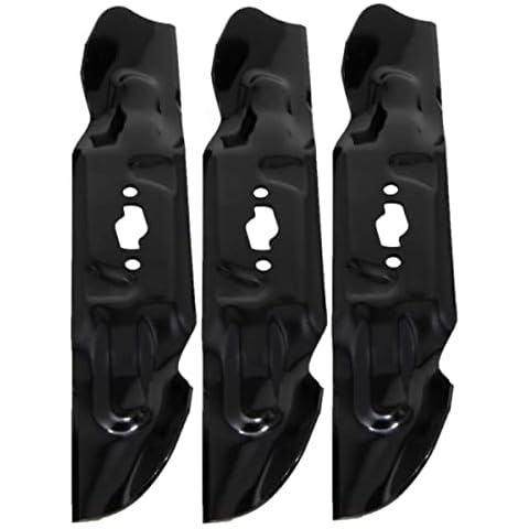 QUICKIEPARTS 3Pk 742P05094 Ultra High-Lift Blades Compatible with Craftsman, MTD, Troy Bilt Tractors and and Zero-Turn Mowers Cover