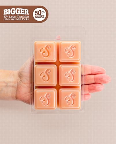 Shortie's Candle Company Nag Champa Wax Melts Multi Pack - 2 Highly Scented 3 Oz. Bars (6 Oz. Total) - Made with Natural Oils - Incense & Earth Air Freshener Cubes Collection