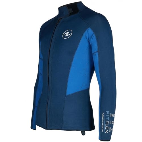 Chaqueta de Buceo FitFlex para Hombre Aqua Lung 3mm | Neopreno Super-elástico Ligero y Duradero con Tecnología de Paneles Repujados miniatura 1