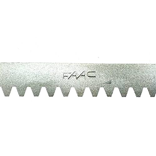 Cremagliera 1M Faac 490122 Acciaio 30x12 Completo Di Raccordi Saldabili