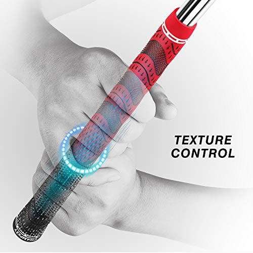 Image of Champkey MCS Golf Grips Set of 13 (5 Oz Solvent,Blade,15 Tapes & Vise Clamp Available)-Choose Between 13 Grips & All Repair Kits and 13 Grips & 15 Tapes