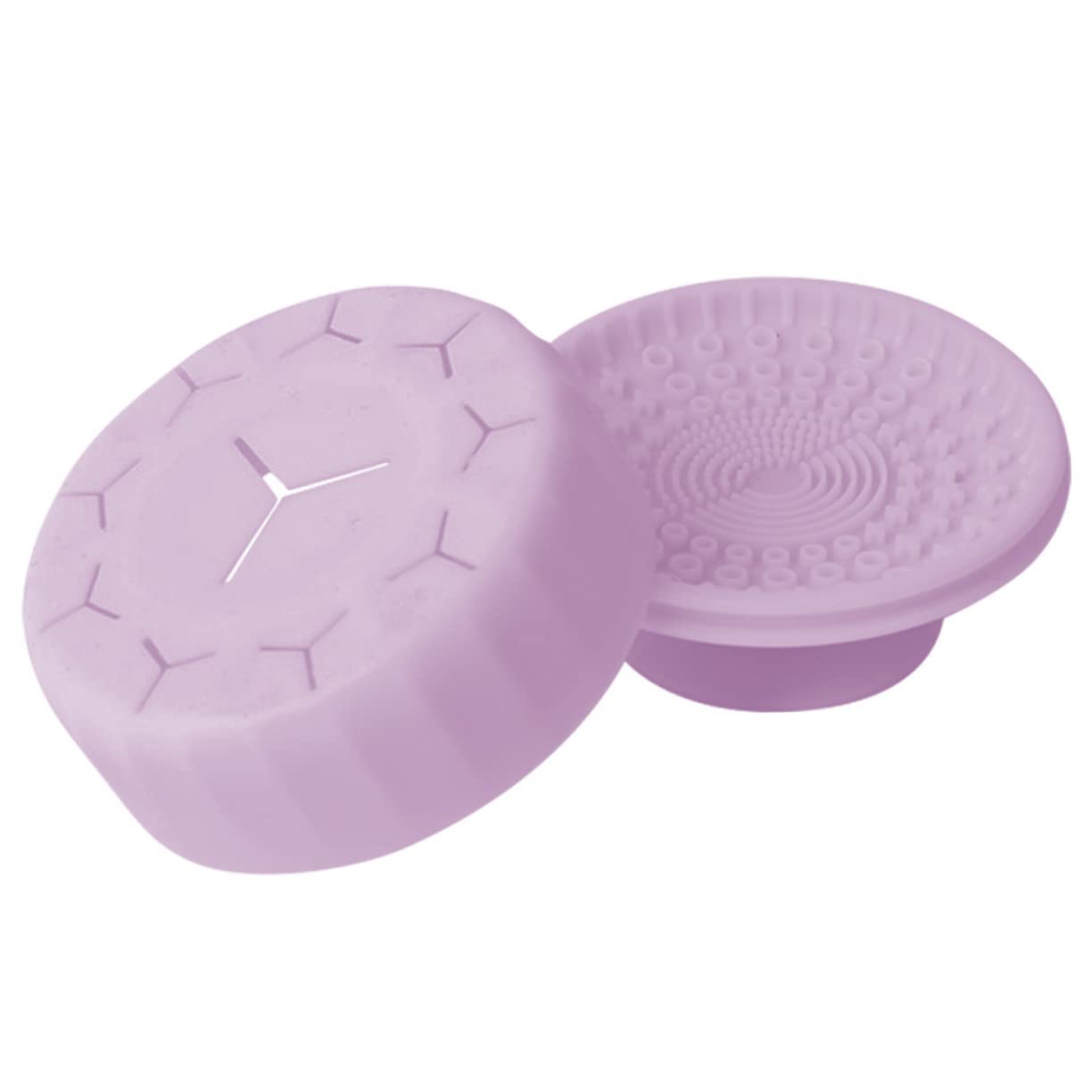 5stücke Kosmetikpinsel-reinigungstool Dual-use Reinigungsschale Aus Silikon Für Make-up-pinsel Wiederverwendbar Kompakt Zur Reinigung Von Lidschatten Und Augenbrauenpinseln