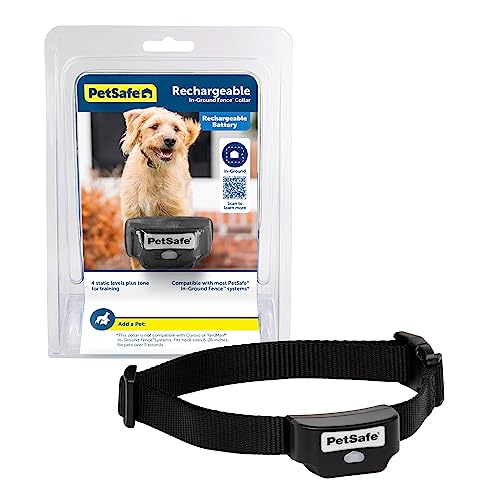 PetSafe Rechargeable In-Ground Pet Fence Receiver Collar for Cats...