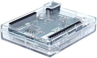 sb components Premium Transparent Arduino Leonardo Clear Case, Protective Case for Arduino Leonardo - RoHS Compliant