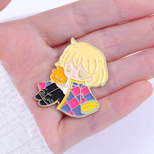 Image of Cute Enamel Pins Cartoon Lapel Pin Brooch Badge for Backpack Jackets Funny Tiger Pins for Gift Anime Enamel Pin for Clothing Hat Decoration