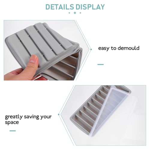 Molde para cubitos de hielo de silicona Healeved miniatura 5