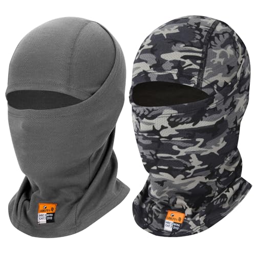 Image of FR Balaclava Summer Face Mask Fireproof for Welding Racing UV Resistant Comfortable All Day Wear Safety Head Cover