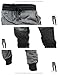 Hat and Beyond Casual Fleece Jogger Pants Active Elastic Urban Biker Slim Fit (Medium, 5015)