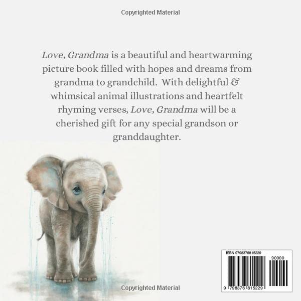 Book from Grandma to Grandchild | Special Keepsake Picture Book for Grandkids Grandson or Granddaughter: Books from Grandma Make Perfect Gifts For Grandchildren - Image 2