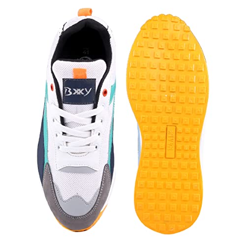 Image of BXXY Men's 3 Inch Hidden Height Increasing Casual Sports Lace-Up and Outdoor Shoes.
