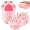 Cepillo de vapor para gatos, cepillo eléctrico recargable para gatos con vapor, peine de masaje en aerosol para mascotas, cepillo de aseo para gatos para esterilizar y eliminar el pelo enmarañado
