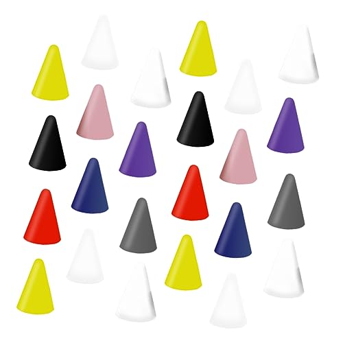 SEWACC 45 piezas Puntas de Silicona para Apple Pencil Cubiertas Protectoras Antideslizantes para Lápiz Táctil Compatibles con Apple Pencil y Generación Fácil Instalación