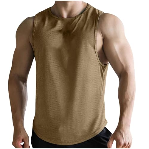 Camiseta deportiva sin mangas para hombre, camiseta deportiva para correr, camiseta deportiva 2026 para entrenamiento, gimnasio, camiseta atlética, camiseta muscular, camisetas básicas para playa