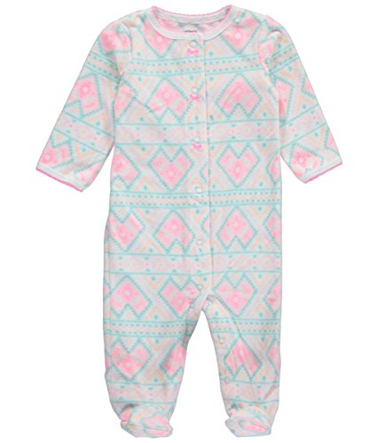 Carter's Baby Girls Microfleece, Pink, 9 Months
