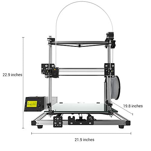 3Idea Imagine Create Print Crazy3Dprint Cz-300 3D Printer - With Heated Print Bed, Aluminum Diy Kit, Large Build Area Of 300X300X300Mm #TOP3