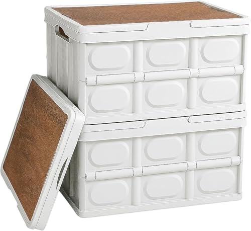 Caixa Grande Organizadora Dobrável com Tampa Integrada | Organiza...