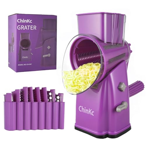 ChinKc Upgrade Rotary Cheese Grater