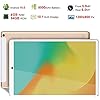 Tablet-10-Inch-Android-100-Pie-Tablets-with-Wireless-Keyboard-Case-and-Mouse-4GB-RAM-64GB-ROM-Quad-Core-Google-GMS-Certified-IPS-HD-Display-8MP-Dual-Camera-Dual-4G-SIM-8000mAh-WiFi-Gold DUODUOGO Tablet 10.1in, Android 10.0 Pie Tablets with Wireless Keyboard Case & Mouse, 4GB RAM 64GB ROM, Quad Core, Google GMS Certified, IPS HD Display, 8MP Dual Camera, Dual SIM, 8000mAh, WiFi-Gold