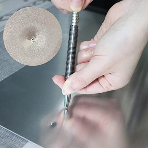 Pointeau central pour marquer le métal avec poteau double tête - 4