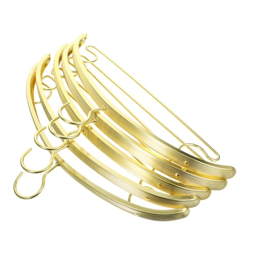 CHILDWEET 5pcs Drying Rack Aluminum Alloy Coat Drying Hanger Jeans Hangers Hangers for Pants