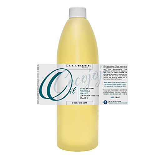 image for Dr Joe Lab Cucumber Seed Oil - 100% Pure, Unrefined, Cold Pressed, Und