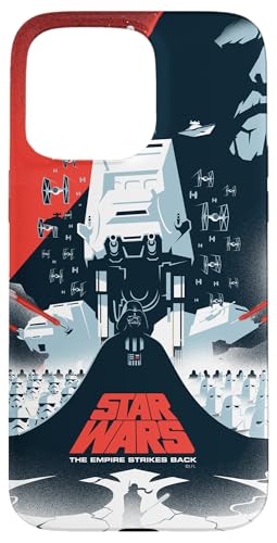 Póster ilustrado de la película Star Wars The Empire Strikes Back Carcasa para iPhone 15 Pro MAX