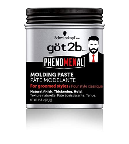 Got 2B Phenomenal Molding Paste 3.5 Ounce (103ml) (6 Pack)