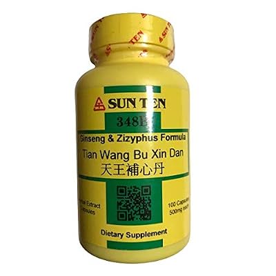 Sun Ten - Ginseng & Zizyphus Formula Capsules/Tian Wang Bu Xin Dan/