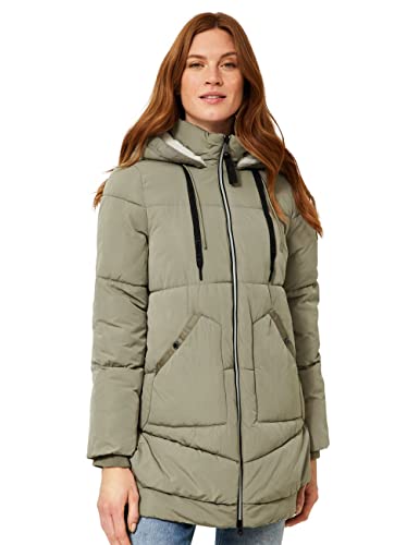 CECIL Damen B100736 Wintermantel, Natural Khaki, XXL