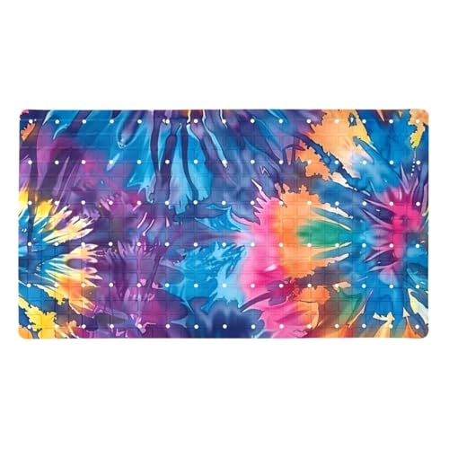 Alfombrilla de baño material PVC extralarga con agujeros de drenaje 2