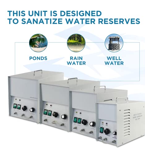 MP 8000 Ozone Generator Suitable for Ponds, Wells, up to 8000mg/hr with Optional Oxygen Hook-up, Light-Weight, Portable - Image 5